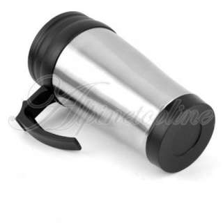 15oz Stainless Steel Tea Coffe Travel Mug w/ Handle  