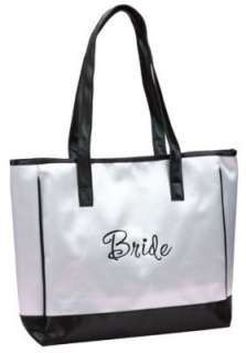 us black and white bride tote bag wedding bride gifts