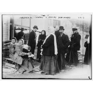  Marianna,PA. mine disaster,group waiting