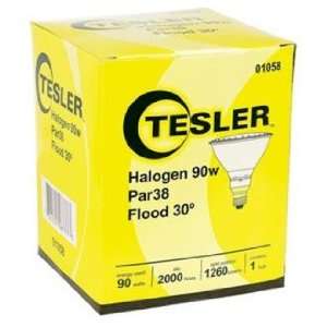  Tesler PAR38 Halogen 90 Watt Flood Light Bulb: Home 