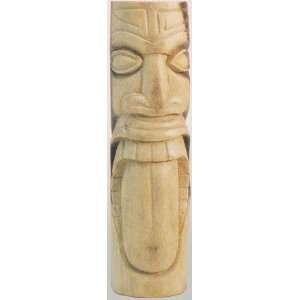  Hawaiian Hand Carved Tiki Maori 8 inch