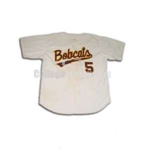  Game Used Texas State Bobcats Baseball Jersey
