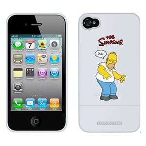  Homer Simpson Doh on AT&T iPhone 4 Case by Coveroo 
