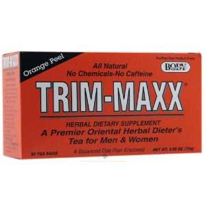 Body Breakthrough Trim Maxx Orange Peel Herbal Dieters Tea for Men 