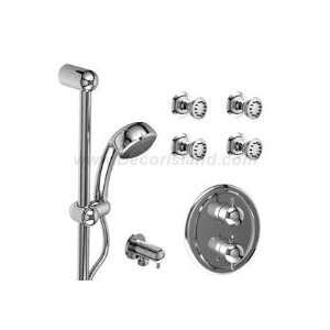   balance system with hand shower rail and 4 body jets: Home Improvement