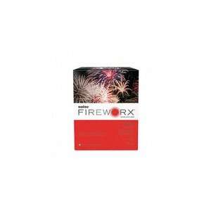  Fireworx Colored Paper, Roman Candle Red, 24lb, 8 1/2 x 11 