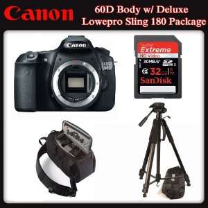  Sling 180 Package Includes: Canon EOS 60D Digital SLR Camera(Body 