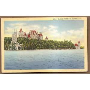  Postcard Boldt Castle Thousand Island New York: Everything 