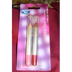  Idol Star Power Jumbo Lip Pencils   Cosmic Pink/Tawny Rose 