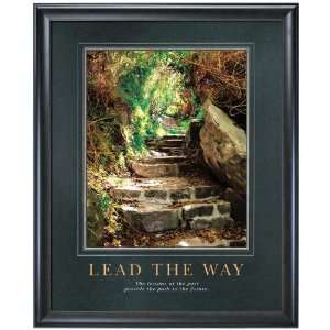   Lead The Way Stone Path Motivational Poster