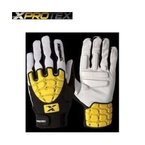 Xprotex Strykr   Catchers Protection   Mens   Black/White   Left Hand 