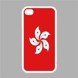  Hong Kong Flag White Iphone 4   Iphone 4s Case: Office 