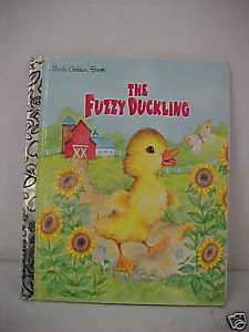 1949 The Fuzzy Duckling A Little Golden Book  
