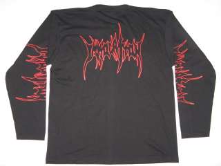 IMMOLATION After Death Metal Long Sleeve T Shirt Size M  
