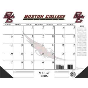 : Boston College Eagles NCAA 2006 2007 Academic/School Desk Calendar 