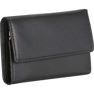 Royce Leather Leather Key Case Wallet   Black  