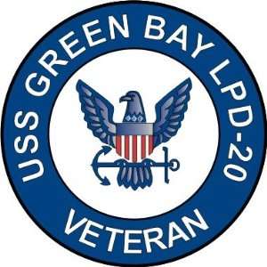  US Navy USS Green Bay LPD 20 Ship Veteran Decal Sticker 5 