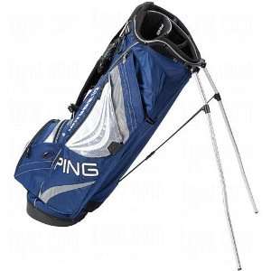  Ping Latitude V2 Golf Stand Bag Navy/Silver/White Sports 