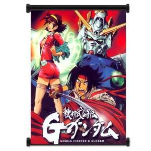  Mobile Fighter G Gundam Anime Fabric Wall Scroll Poster 