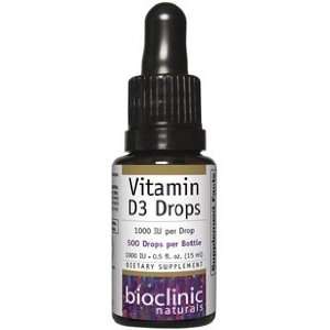  Vitamin D3 1000 IU .5 fl oz: Health & Personal Care