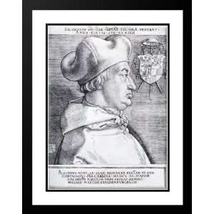   and Double Matted Cardinal Albrecht Of Brandenburg