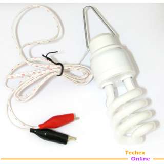 DC 12V 18W CFL Florescent Light Bulb with Battery Lamp  