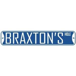   BRAXTON HOLE  STREET SIGN: Home Improvement