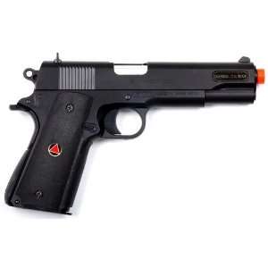 Colt Delta Elite Pistol Spring Operated Airsoft Gun   Black:  