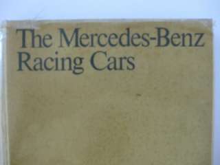 Mercedes Benz Racing Cars HB Book 1st Edition Vintage 1971  