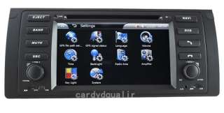 New Car DVD Player GPS Navigation 7 HD touchcreen iPod For BMW 5 E39 