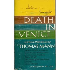  Death in Venice Thomas Mann Books