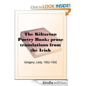   translations from the Irish Lady Gregory  Kindle Store