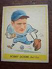 1938 Goudey Heads Up #258 Bobby (Bobbie) Doerr Authenti