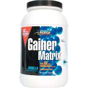  Iss Gainer Matrix 4 pound Bottle Van, Cans Health 