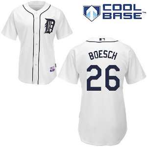  Detroit Tigers Authentic Brennan Boesch Home Cool Base 