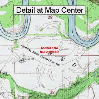   Map   Knoxville NW, Iowa (Folded/Waterproof): Sports & Outdoors