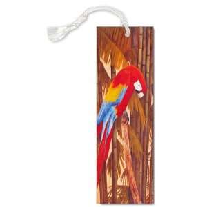  Bamboo Tree Parrot Bookmark