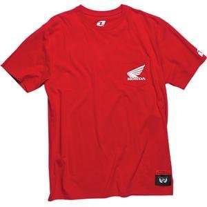   One Industries Honda Electric T Shirt   2X Large/Red: Automotive