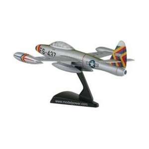    Model Power F 84 Thunder Jet Night Take Off 1100 Toys & Games