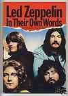 Led Zeppelin Talking In Their Own Words Dave Lewis Book  