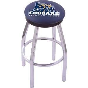  Brigham Young University Steel Stool with Flat Ring Logo 