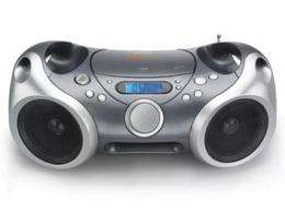   IMT00125 Radio/CD/MP3 Player Boombox   LCD   MP3   Auxiliary Input
