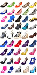   Lot Mix Match Fashion High Heel Platform Evening Pump Women Shoes Boot