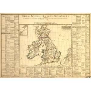  1783 map British Isles