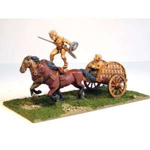  Hail Caesar 28mm Celtic Chariot 2: Toys & Games