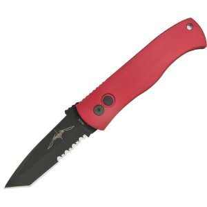  Emerson Protech E7T16 CQC 7 Push Button Open Serrated 