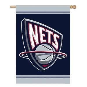  Brooklyn Nets Applique House Flag: Patio, Lawn & Garden