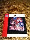 New York Giants 2007 NFC Champs Super Bowl Press Pin