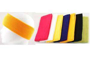 Piece Sports Band Sweatband Running Wide,Double Layer,Stretchy 
