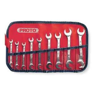  PROTO J3300A Open End Wrench Set,Short,9 Pc: Home 